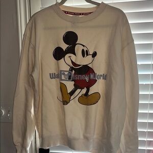 WDW Cream Mickey Mouse Sweater